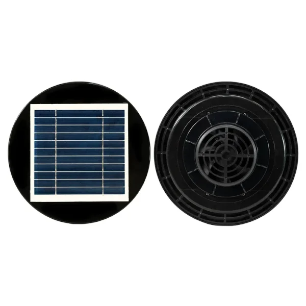 Solar Utility Fan for Sheds, Greenhouses, Portable Restrooms and More