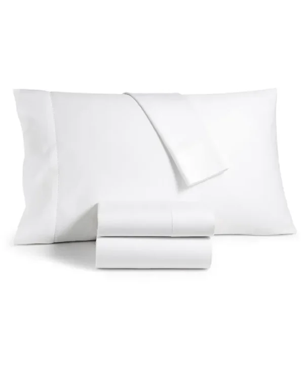 Hotel Collection 680 Thread Count 100% Supima Cotton Sheet Set, King, Created for Macy's - White