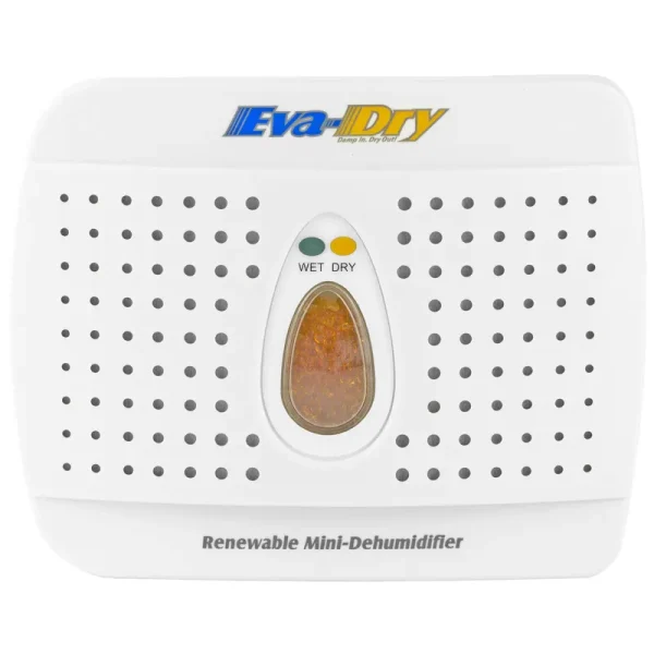 Eva-Dry E-333 Renewable Wireless Mini Dehumidifier - White