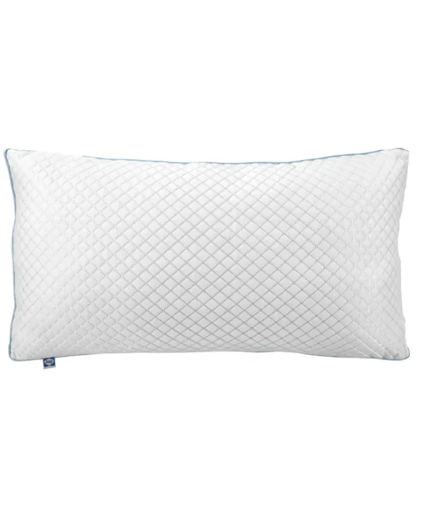 Sealy Frost Cool Touch Pillow, White, King