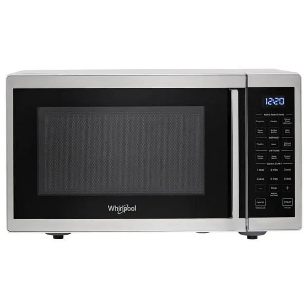 Whirlpool 0.9 Cu. Ft. Capacity Countertop Microwave with 900 Watt Cooking Power WMC30309LS - Heritage Stainless Steel
