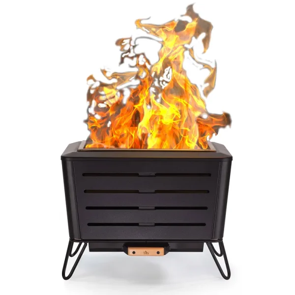 Tiki 21.5 in. Retreat Smokeless Fire Pit Metal Black