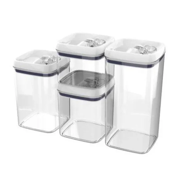 Better Homes & Gardens Flip-Tite Square Container Set - 4 ct