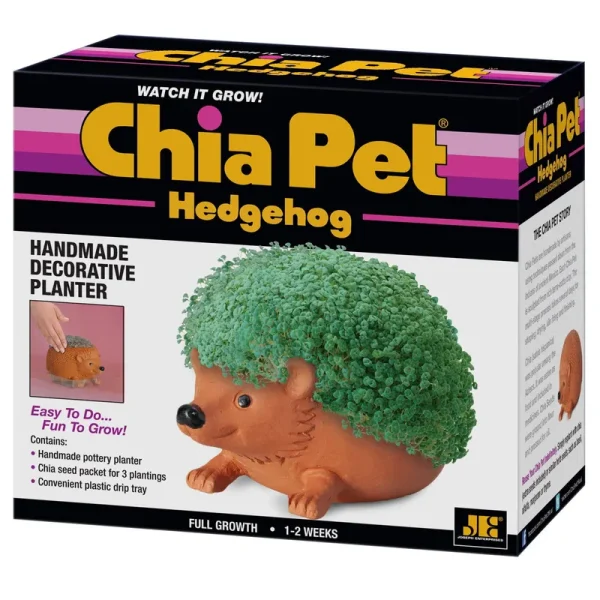 Hedgehog Chia Pet Decorative Planter