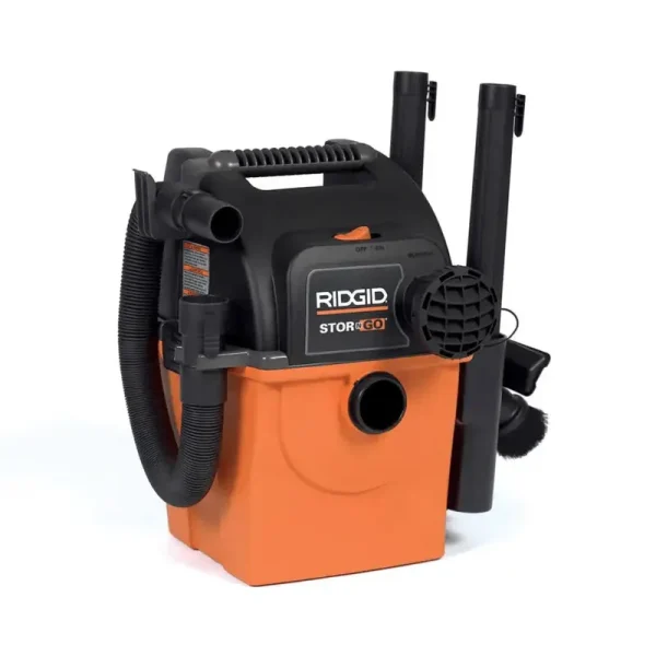 Ridgid WD5500 Stor-N-Go 5 gal. 5.0-Peak HP Wet Dry Vacuum