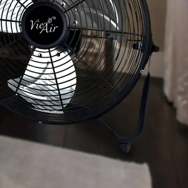 Vie Air 18 in. Industrial High Velocity 3 Speed Metal Floor Fan