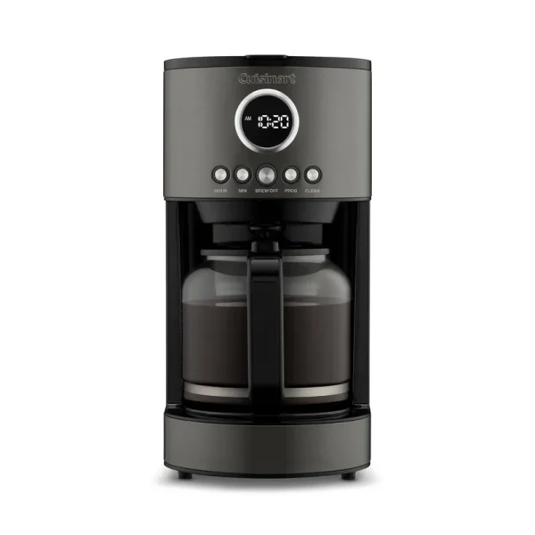 Cuisinart 12 Cup Black Stainless Coffeemaker