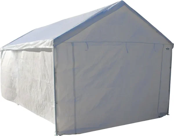 Caravan Canopy Domain Carport Sidewall Kit, White