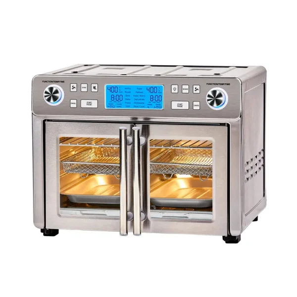Emeril Lagasse Everyday French Door 360 Air Fryer, 25-qt Capacity