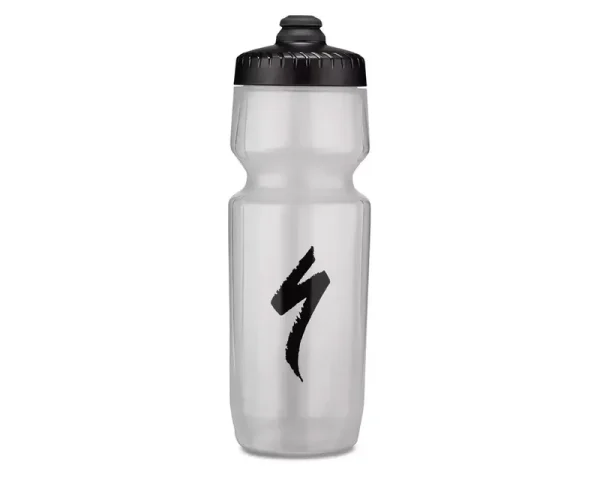 Specialized Purist Hydroflo MoFlo Water Bottle, S-Logo Trans/Black 23 oz