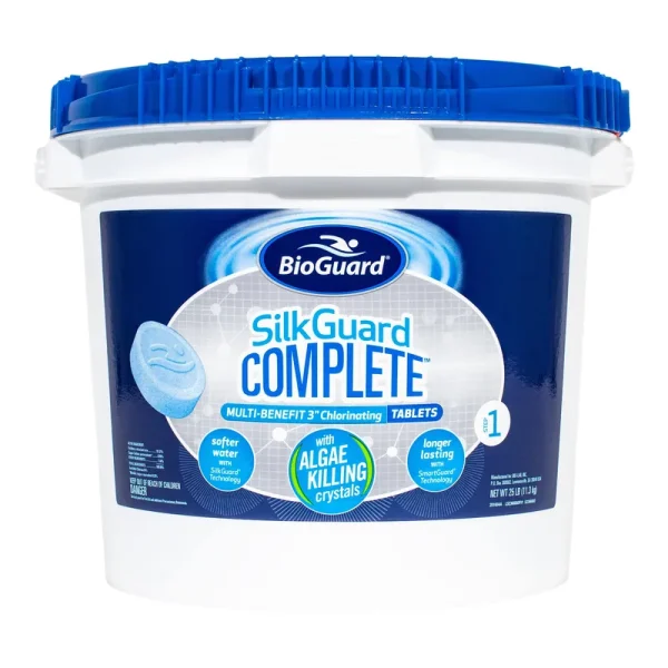BioGuard SilkGuard Complete 3 inch Chlorinating Tablets - 25 lb