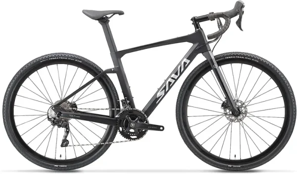 SAVADECK Carbon Gravel Road Bike, T800 Carbon Gravel Dis Brake Bicycle with Professional Adventure Shimano GRX400 20 Speed Groupset and Extra Wide Tires 700CX40C for Various Road