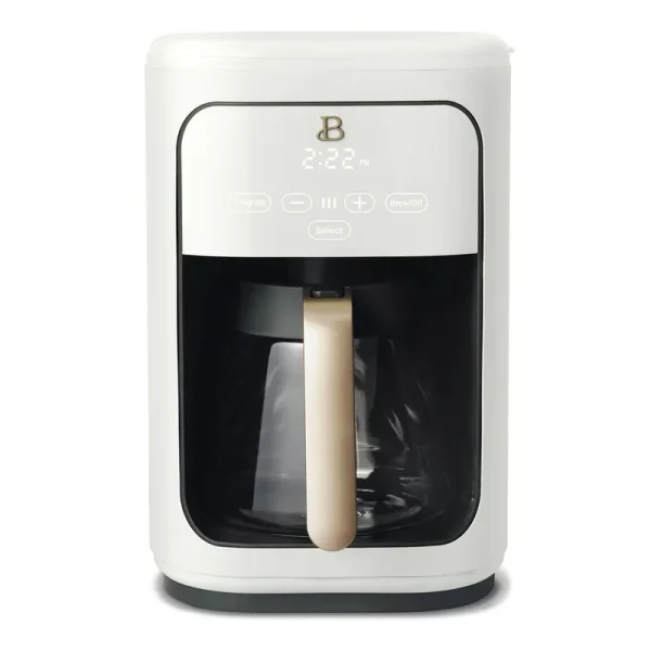 Beautiful 14 Cup Programmable Coffee Maker, Cornflower Blue by Drew Barrymore