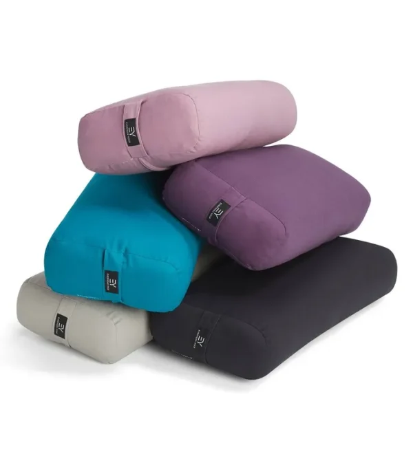 Everyday Yoga Rectangular Yoga Bolster, Black