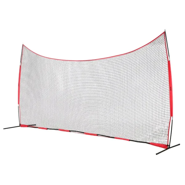 STAWAY Sports Barrier Net - 20x10 Ft Portable Backstop for Baseball, Softball, Soccer, Lacrosse & Hockey - High - Density Safety Screen with Carry Bag - Easy Setup for Backyard Training