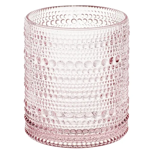 Fortessa Jupiter Double Old Fashioned Glass Set of 6 - Pink