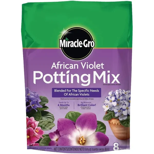 Miracle Gro African Violet Potting Soil Mix - 8 qt pouch