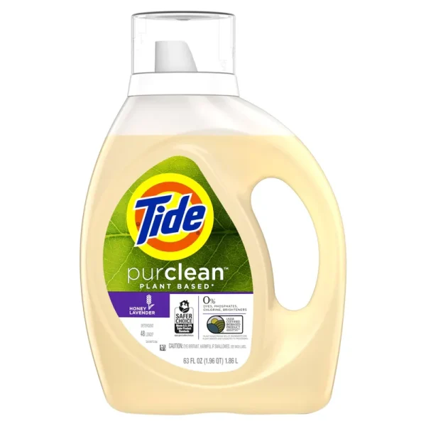 Tide Liquid Laundry Detergent, Honey Lavender Scent - 63 fl oz