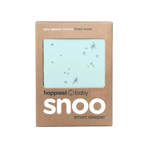 Happiest Baby Snoo Bassinet Fitted Sheet - Teal Galaxy
