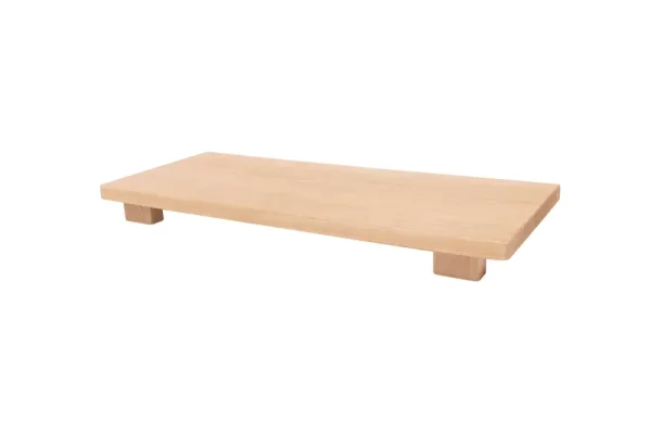 Better Homes & Gardens Rubber Wood Serve Footed Board