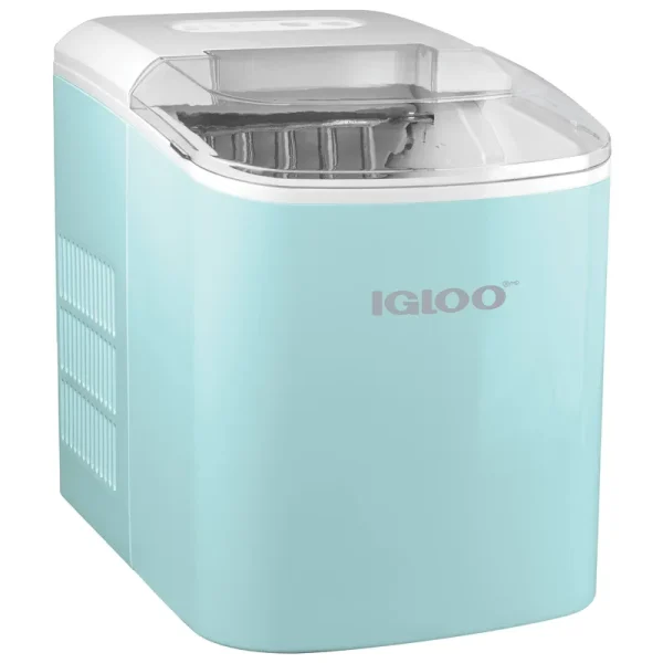 Igloo 26-Pound Automatic Portable Countertop Ice Maker Machine Aqua