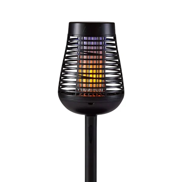 Pic Solar Powered Insect Killer Torch with LED Flame