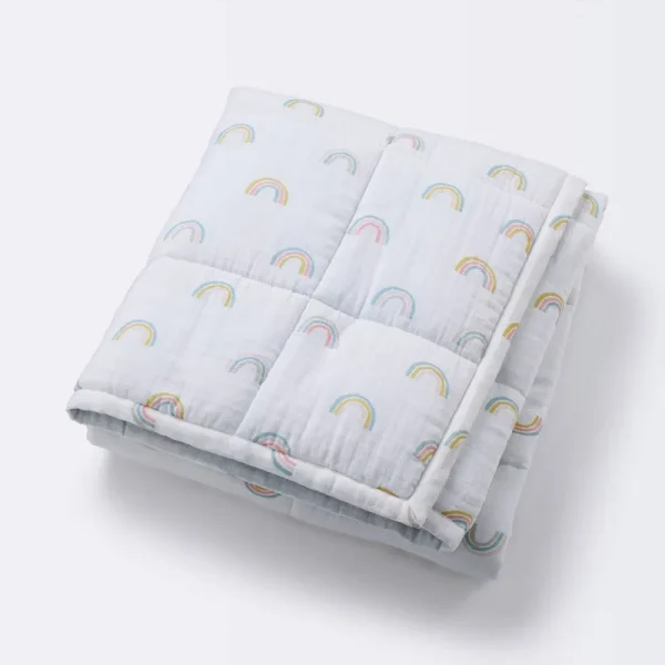 Cloud Island Baby & Toddler Quilt Rainbow Blanket | Target