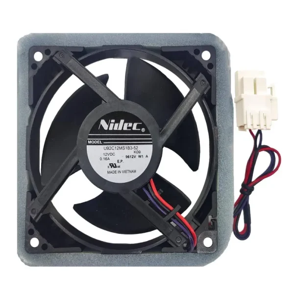 Nexjy Upgraded DA81-06013A DA31-00287A U92C12MS1B3-52 (OEM) Refrigerator Evaporator Fan Motor for Samsung, Compatible with Samsung: RF28HMEDBSR/AA