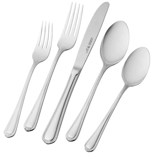 Henckels Alcea 65-pc Flatware Set, 18/10 Stainless Steel