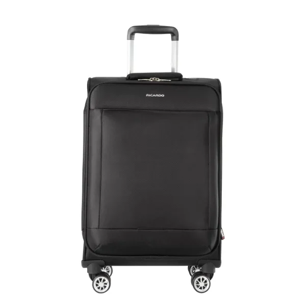 Ricardo Beverly Hills Solvang 2.0 Softside 32" Expandable Checked Spinner Luggage, Adult, Black