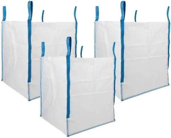 Halsted Heavy Duty Builder&s Bag - 200 Gal Construction and Demolition Bulk Bag - 3 Pack, Size: One size, White
