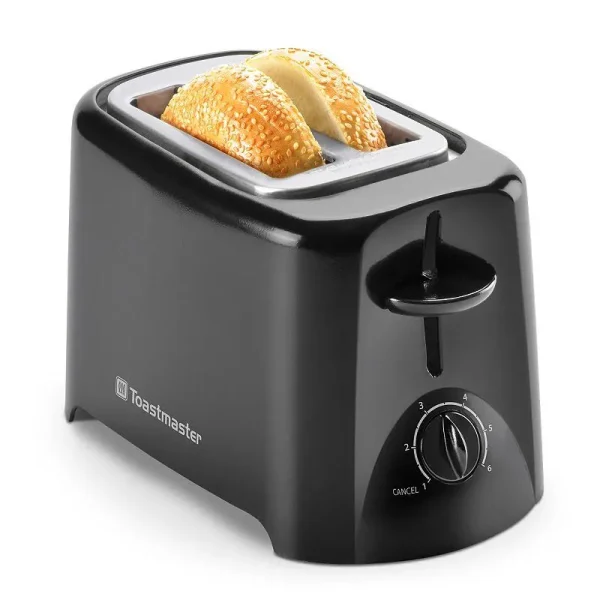Toastmaster 2-Slice Toaster, Black