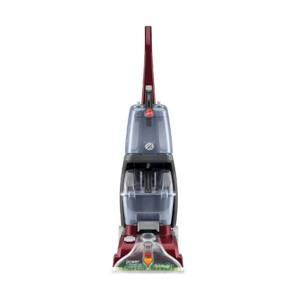 Hoover Power Scrub Deluxe Carpet Upright Deep Cleaner - Red