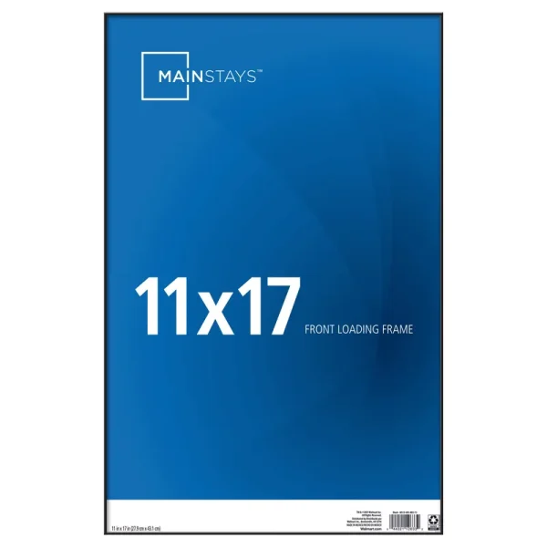 Mainstays 11' x 17' Format Picture Frame Black