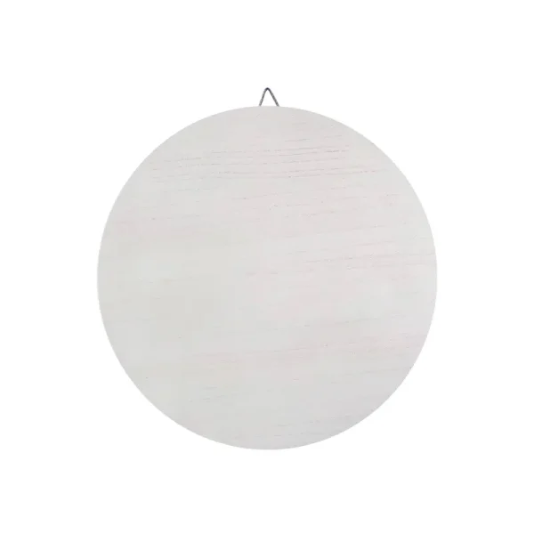18" Whitewashed Round Plaque by Make Market | 17.9 | Michaels