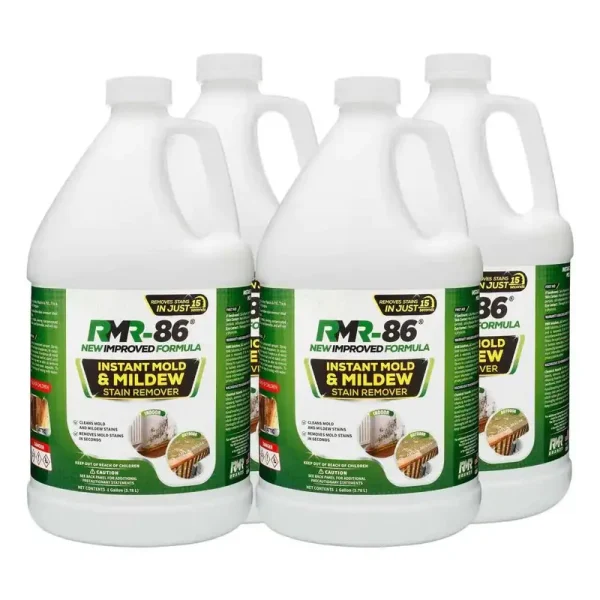 Rmr-86 Instant Mold & Mildew Stain Remover (4 Pack - 1 Gallons)