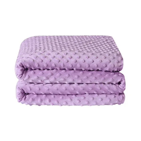 Swift Home Weighted Blanket with Removable Cover -10 lbs Lavender