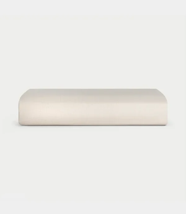 Cozy Earth Linen Fitted Sheet, King - Natural