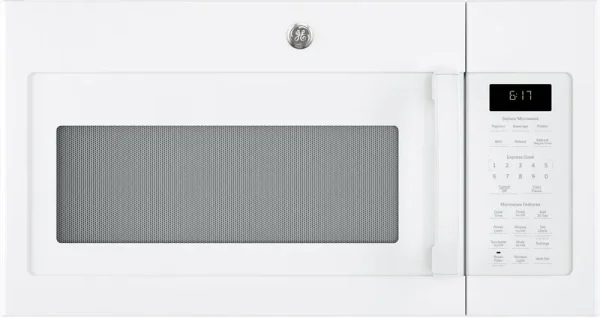 GE JVM6175DKWW 1.7 Cu. ft. Over-The-Range Sensor Microwave Oven White