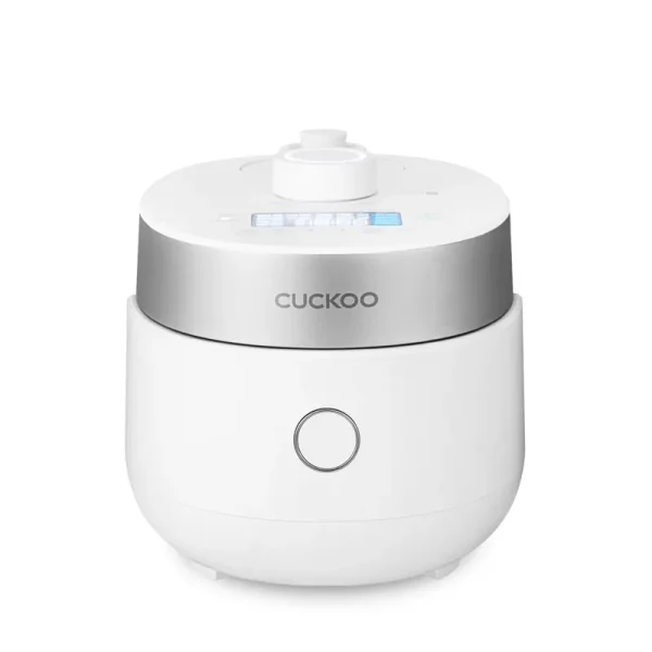 CUCKOO 3 - Cup Induction Heating Twin Pressure Rice Cooker, Nonstick Pot, 15 Cooking Modes, Voice Guide