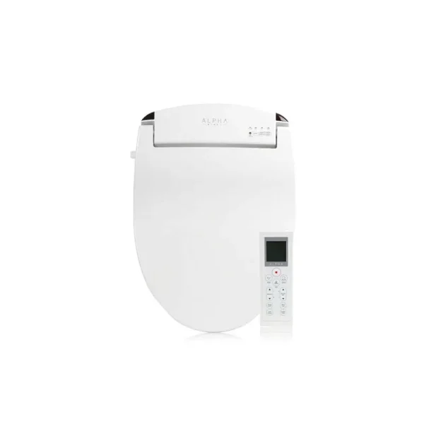 Alpha JX Elongated Bidet Toilet Seat White Endless Warm Water