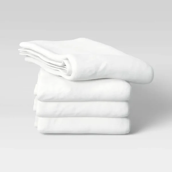 4pk 30"x30" Flour Sack White - Room Essentials