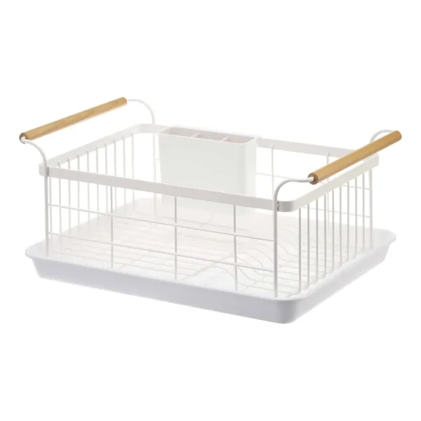 Yamazaki Tosca Dish Rack White