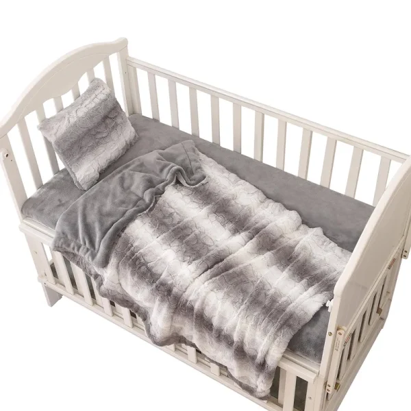 Bella & Saul Standard Crib Bedding Set - Toddler Bed 52x28 - Crib Bedding Set Girl - Baby Bedding Crib Set Boy - Nursery Bedding Set - Crib Comforter