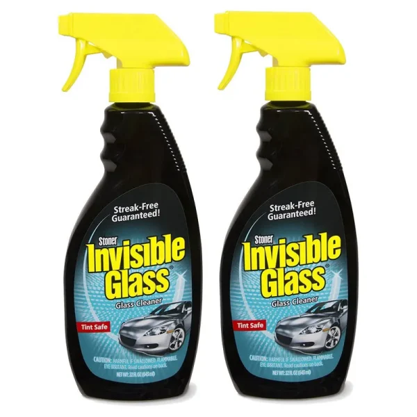 Invisible Glass 92164-2pk Premium Glass Cleaner 22-Ounce Bottle - Case of 2, 44.