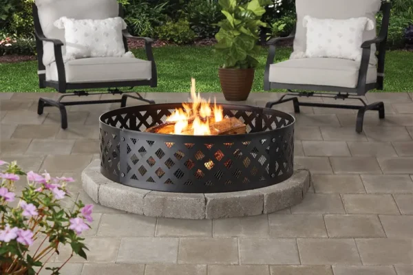 Mainstays 36" Round Metal and Steel Fire Ring