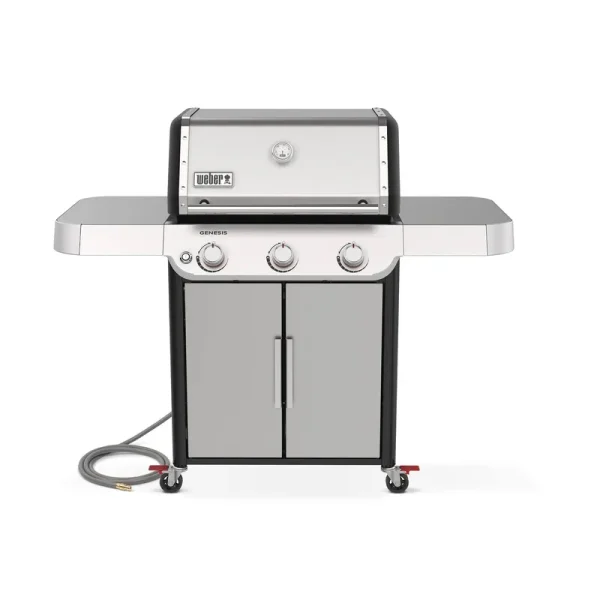Weber - Genesis S-315 Natural Gas Grill - Stainless Steel