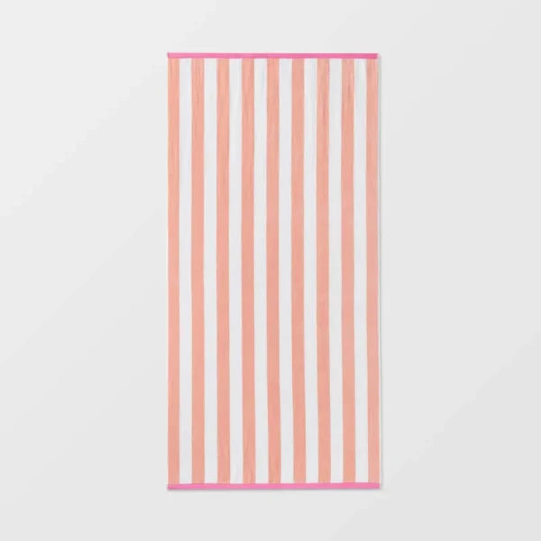 XL Reversible Towel Pink/Yellow - Sun Squad