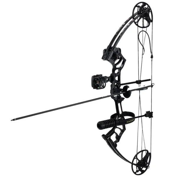 Archery Ready to Hunt Compound Bow Package for Adults and Teens, 25" - 31" Draw Length0 - 70 lb Draw Weight, up to IBO 320 Fpslightweight Design Bow, Fully Adjustable