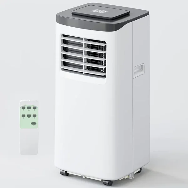 5100BTU(7000BTU ASHRAE) Portable Air Conditioner-Portable AC Unit with Built-In Dehumidifier Fan Mode for Room Up to 250 sq.ft. Room Air Conditioner